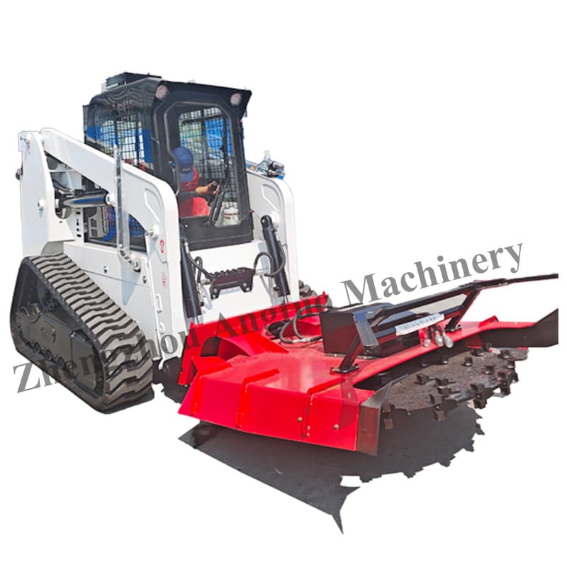 Construction Machinery Bucket Loader Earthmoving Equipment Skid Steer Loader Bush Clearing Machine