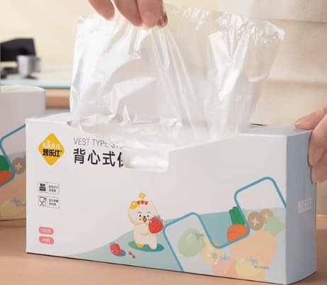 Eco-Friendly Plastic Crisper Bags for Food Storage Solutions
