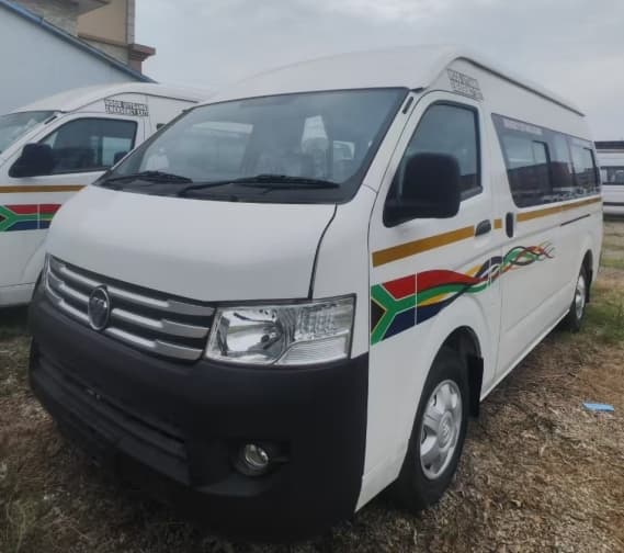 Hot Sale in African Countries Foton Glovry 9 Foton View G9, 14-Seat Light Bus, Customizable and Personalized