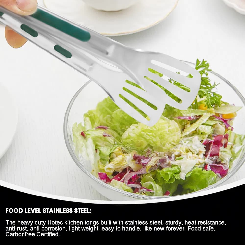 Wholesale China Manufacturer High Quality Kitchen and Barbecue Accessories Non-Slip Food Serving Cooking Tongs Food