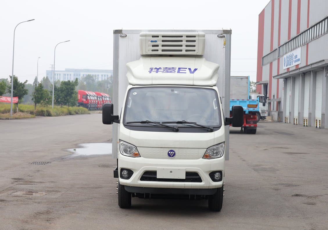 Foton Refrigerated Truck, Vegetable and Food Preservation Freezer Truck EV