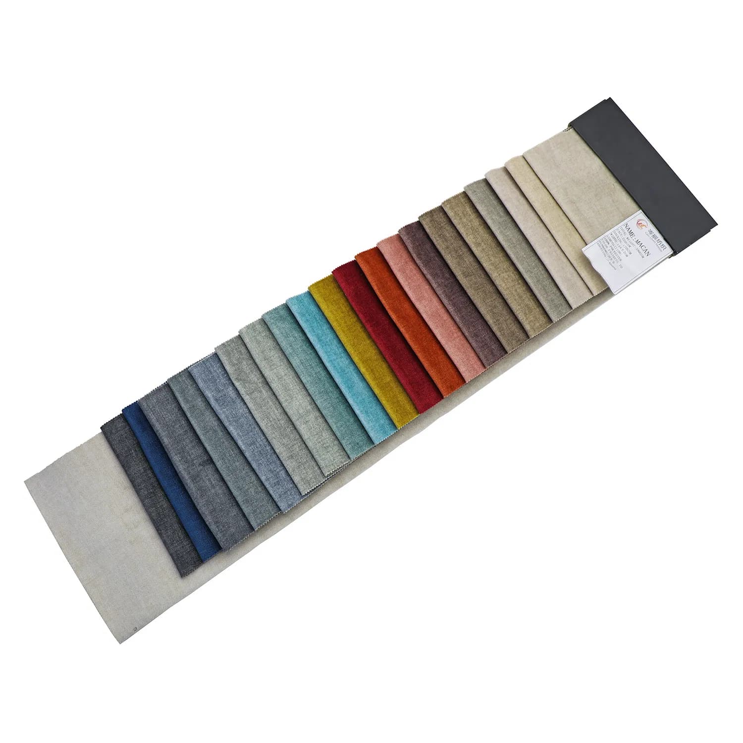 Fire Retardant Soft Holland Velvet Upholstery Fabric for Sofa and Cushion
