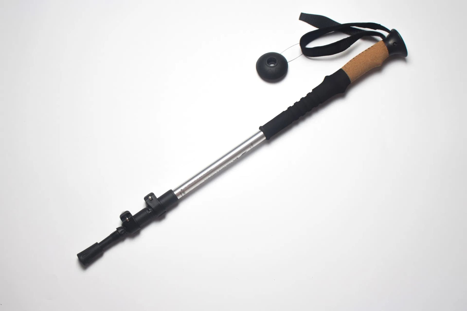 3 Section Aluminum 6061 Anti-Shock Walking Poles with Outside Locker (MW1024)