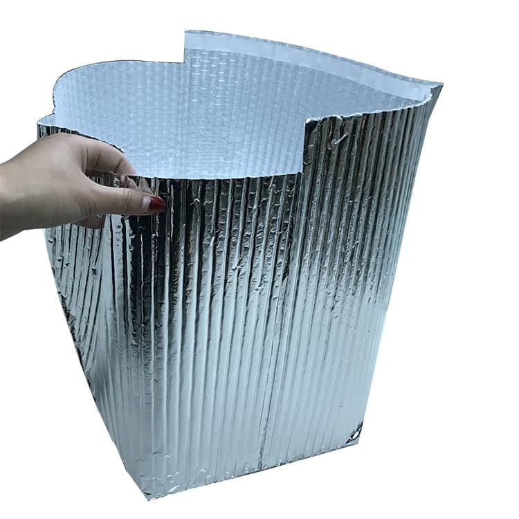 Insulation Cooler Cold Storage Box Insulated Aluminum Foil Box Heat Cold Insulation Bag/ Aluminum Foil Bubble Insulation Box Liner