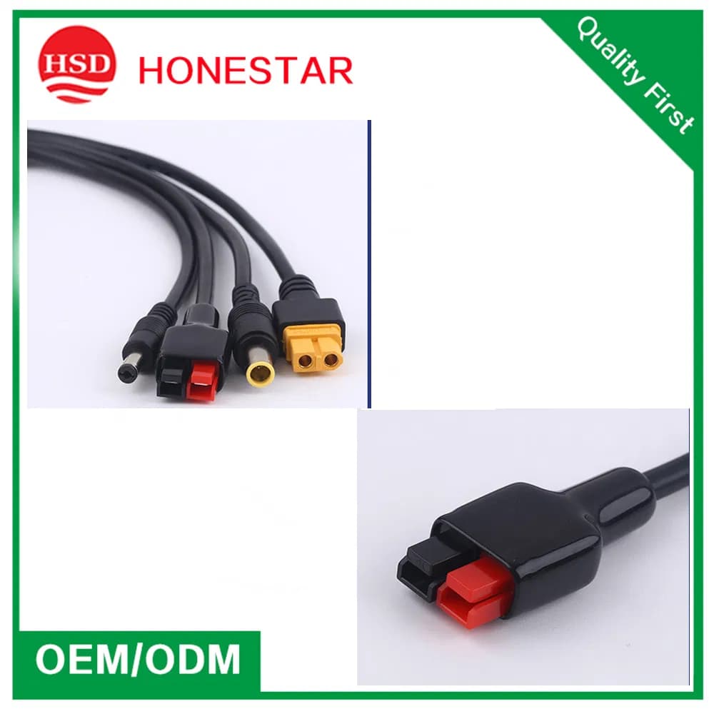 Mc4 to DC5521 7909 Xt60 Female 30A Connector Power Extension Solar Photovoltaic Connection