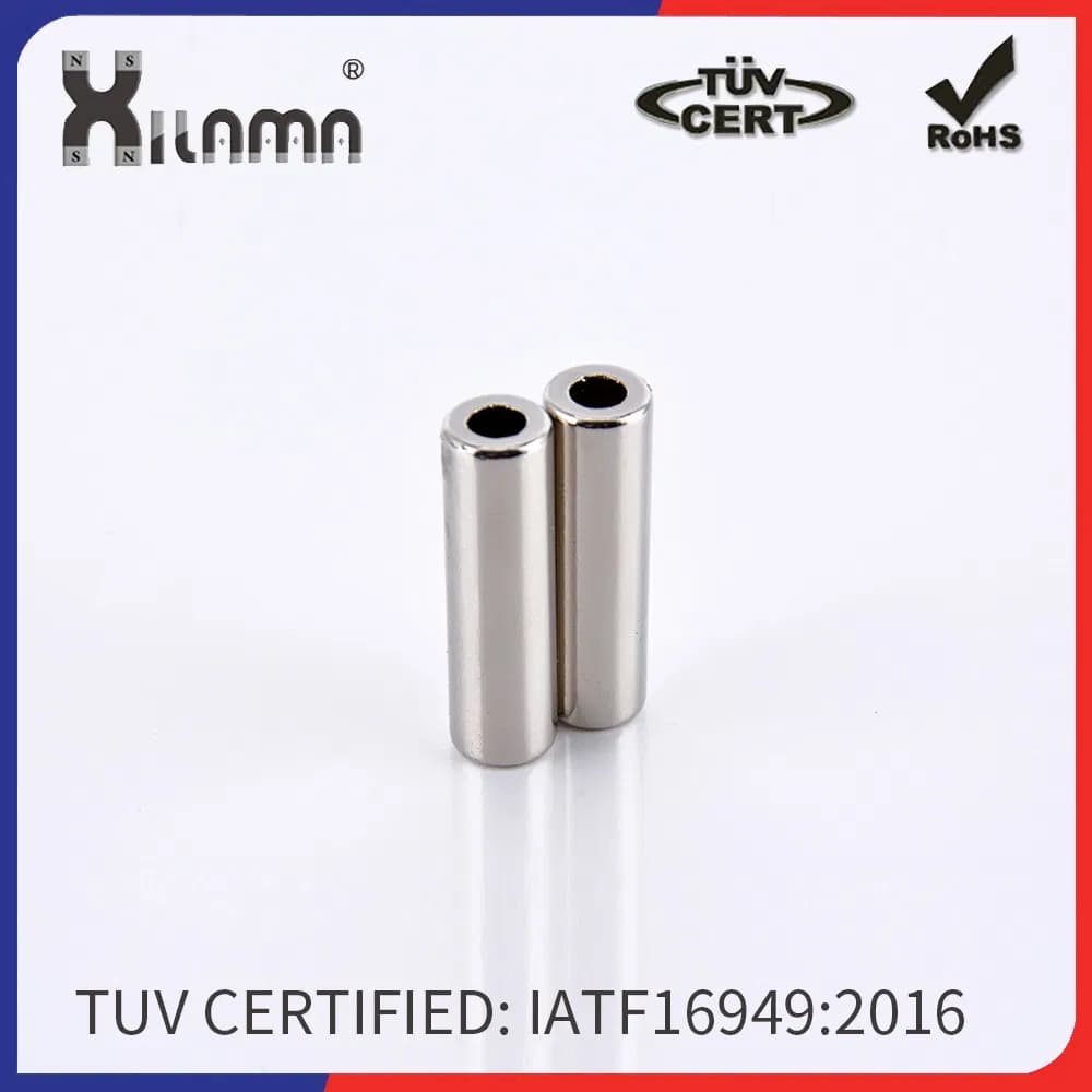 N52 Sintered Sensor Rod Strong Neodymium Magnets Small Cylinder Magnet