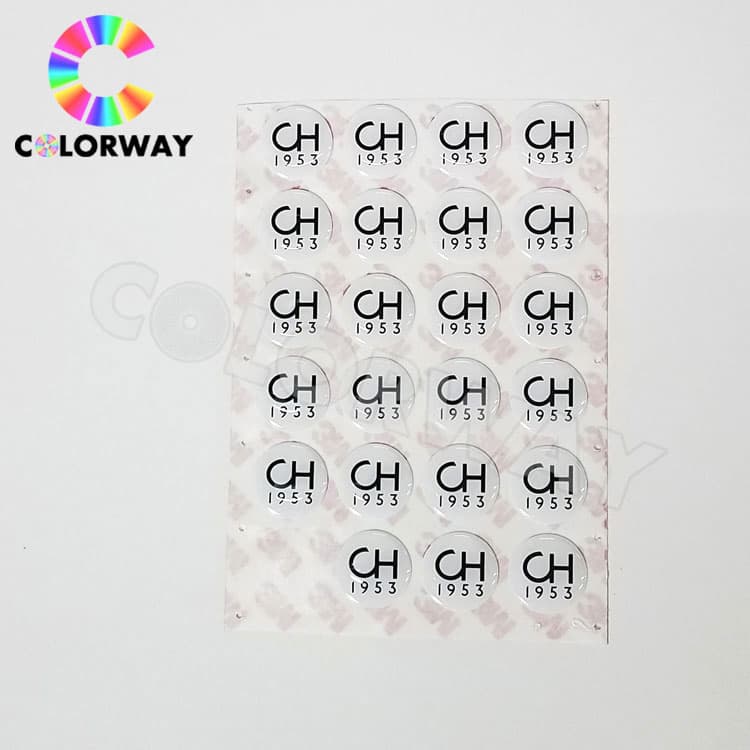 Popular Full Color Printing Cartoon Crystal Sticker 3D Epoxy Domed Sticker