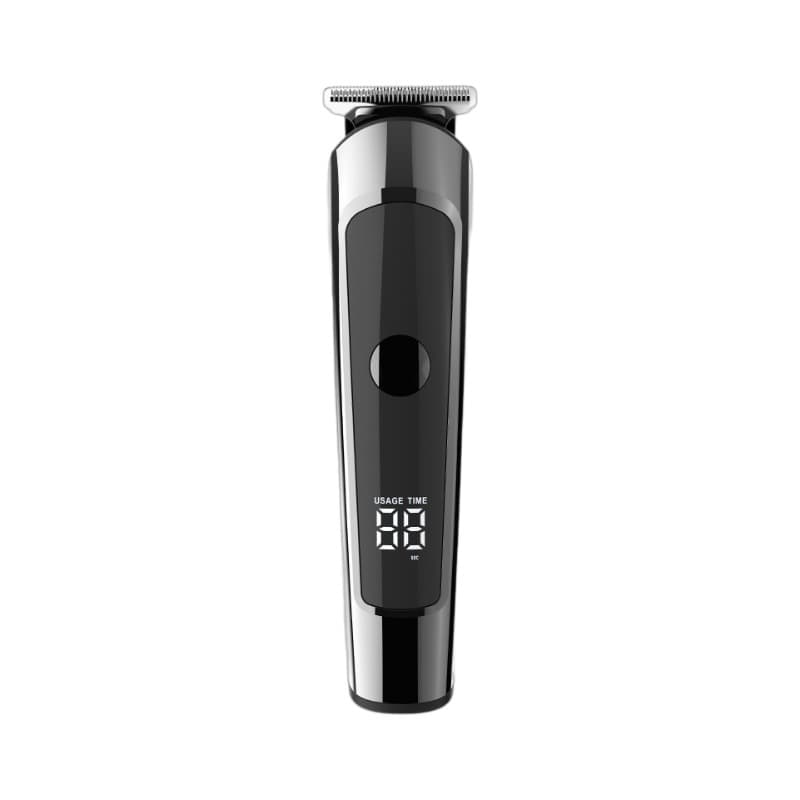 Home Salon Digital Display Silent Washable Hair Clipper for Oil Head Carving