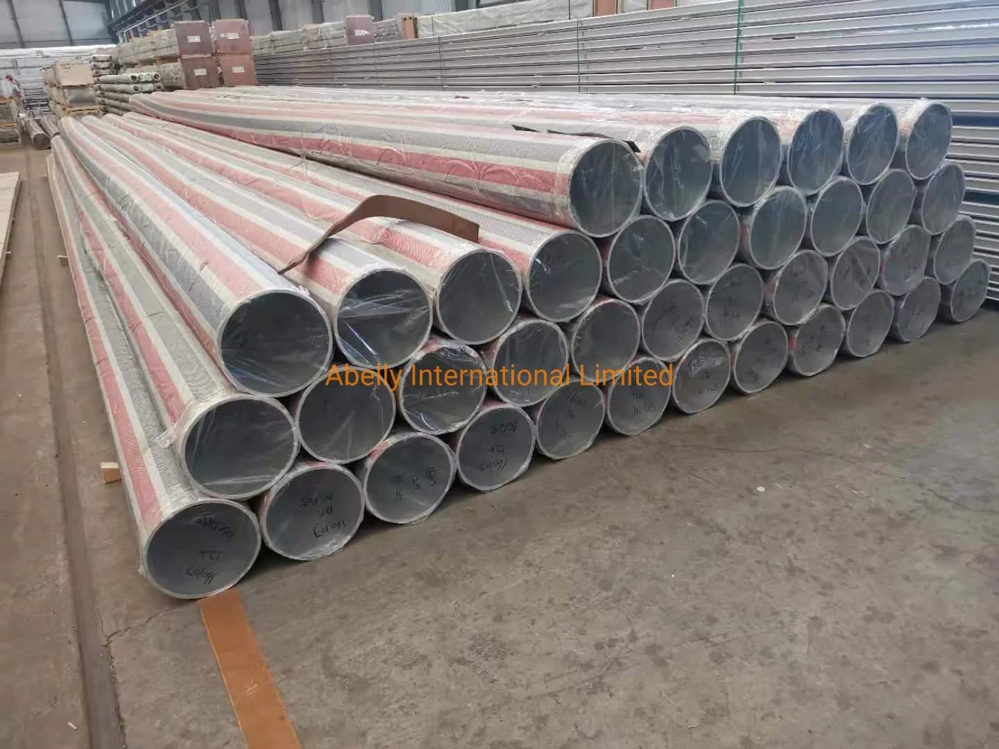 Od 392 mm X 6mm Aluminum Bus Pipe for Electric Power Industry