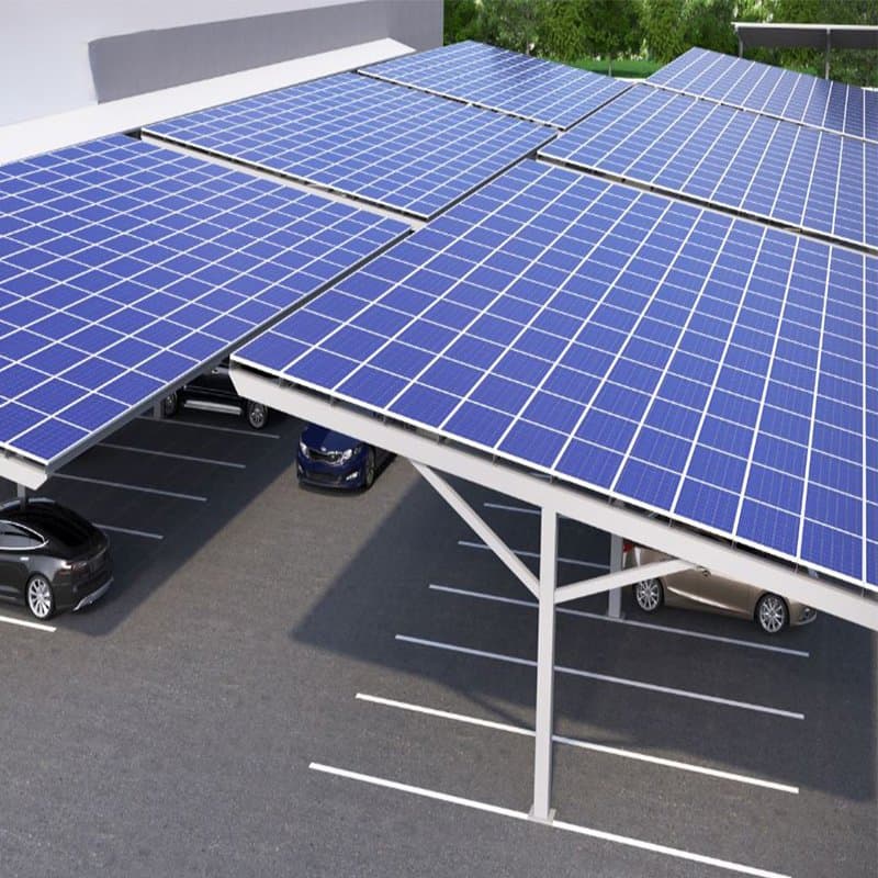 PV Garages Solar Carport Racking Bracket Structural Aluminum Kit