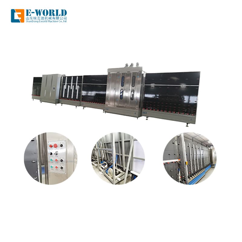 Auto Gas Filling Flat-Pressing Insulating Glass Production Line Glass Processing Machinery
