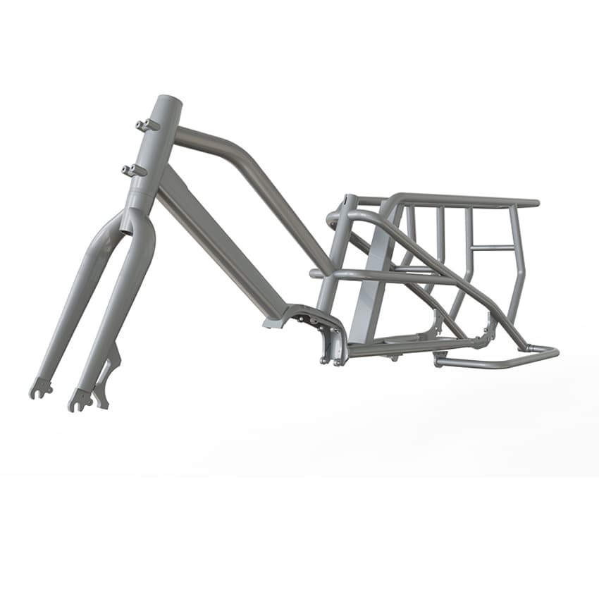 E Bikes Cargo Bike Electric Bike Frame Bafang M400 Aluminum Alloy 20inch Frame Size Cargo Bike Cycle E-Bike Frame