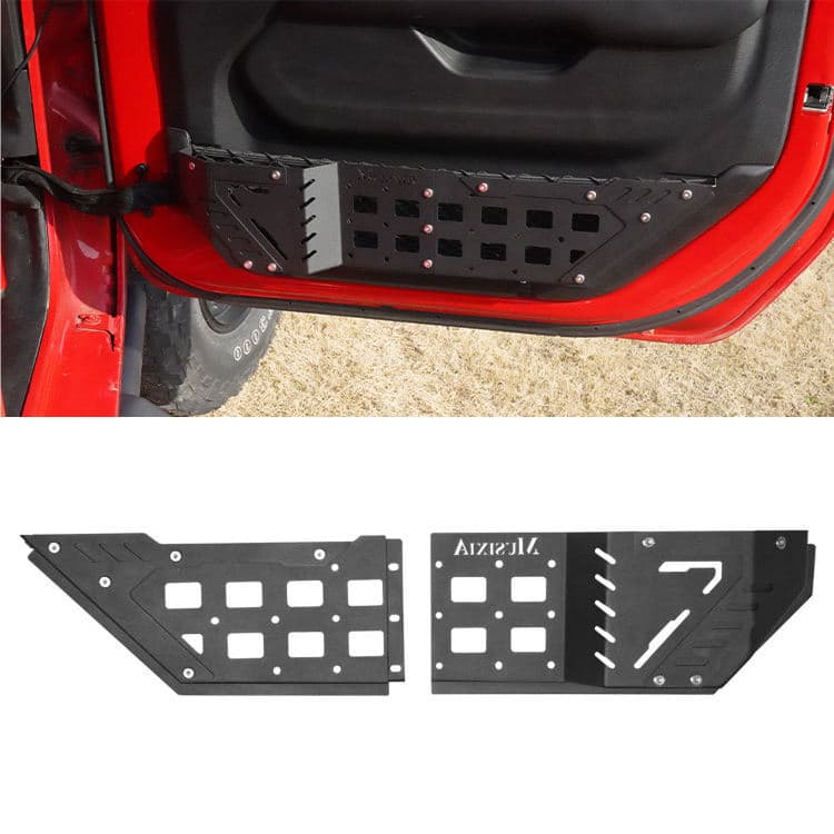 Steel Front & Rear Door Side Storage for Jeep Wrangler Jl Jt 18-24