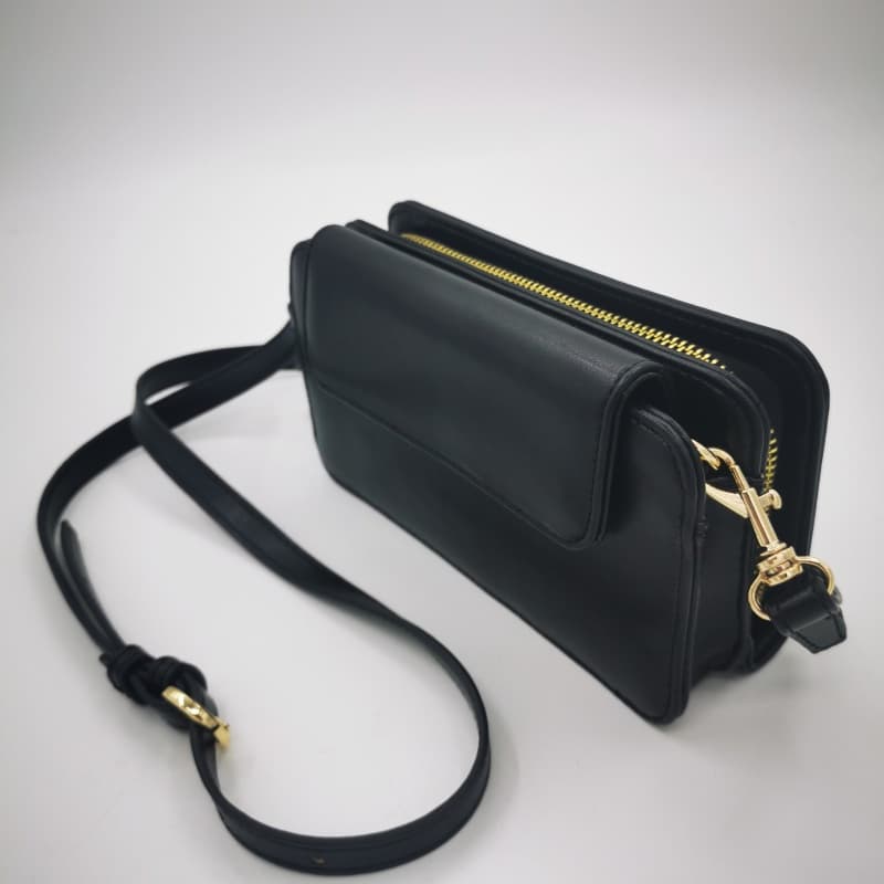 Vegan Fashion Crossy Phonecase Shouler Wallet with Cards Holder and Slots
