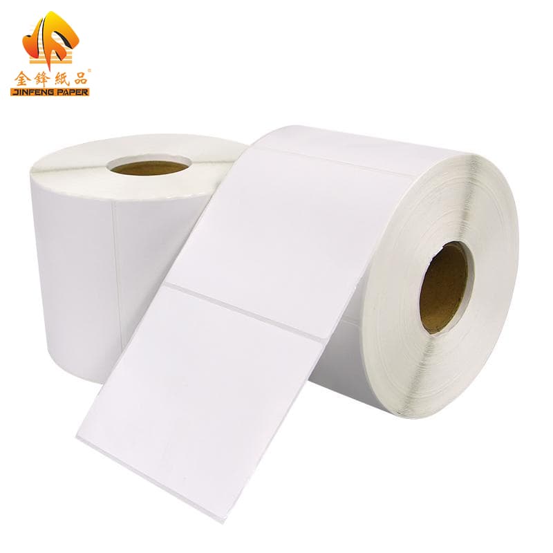 Durable Face Paper Labels with Semi-Glossy Finish and Adhesive