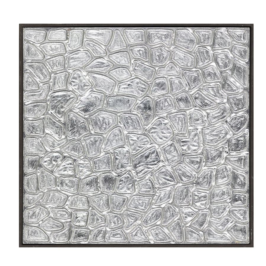 Metallic Texture Art Piece - Unique Surface Design for Collectors Decorative Wall Hanging Paintings