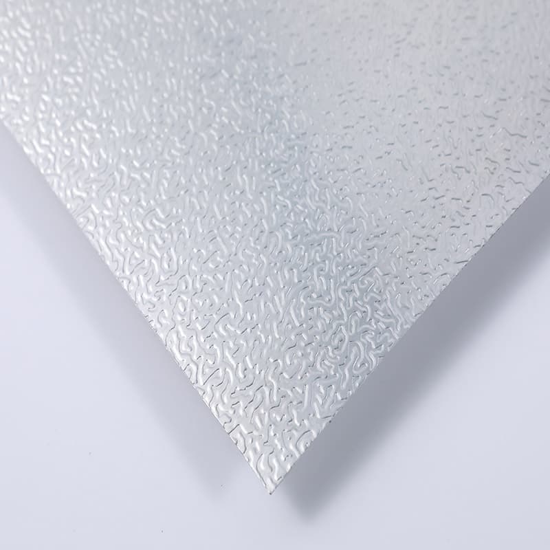 Stucco Pattern Embossed Aluminum Sheet for Lining Board of Freezer Refrigerator