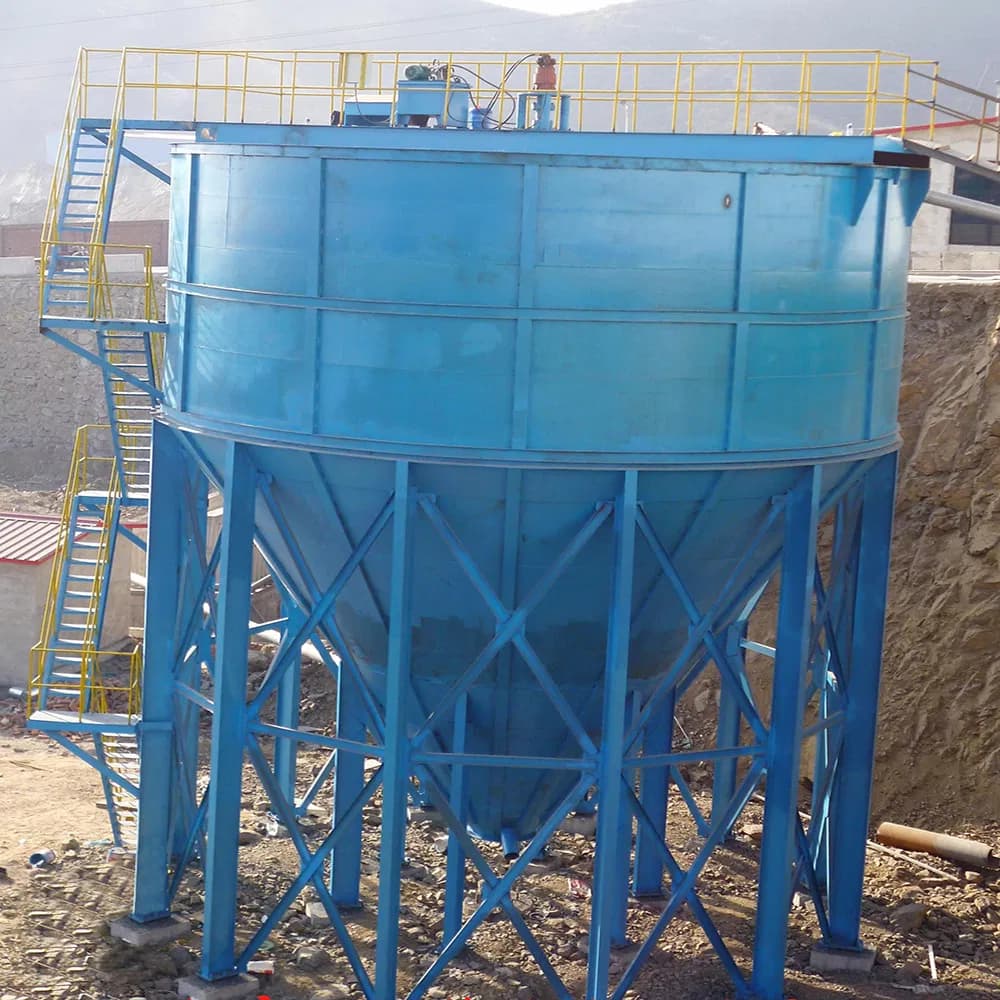 High-Rate Deep-Cone Thickener for Enhanced Flocculation and Water Recovery
