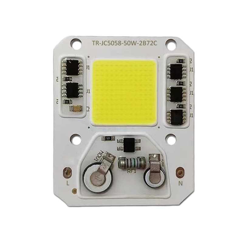 30W 50W 70W 80W 100W High Power Copper Base 5058 Size COB LED Chip for Flood Light