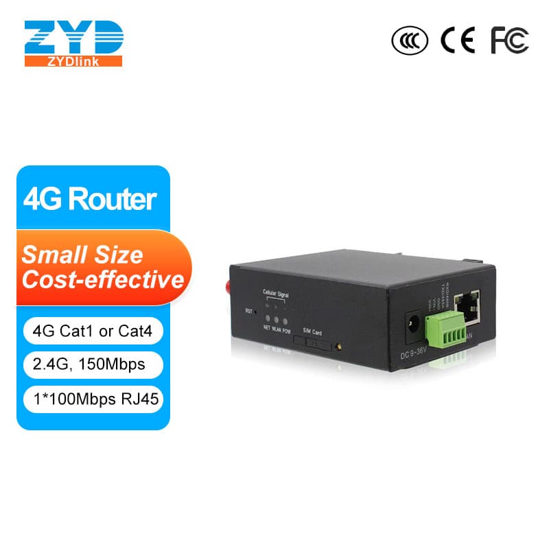 Industrial Grade 4G WiFi LTE Router with VPN Client for Stable Network Industrial Grade 4G Router