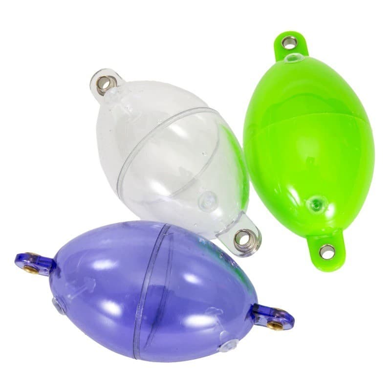 Clear ABS Plastic Water Injection Casting Bobber Fishing Bubble Floats