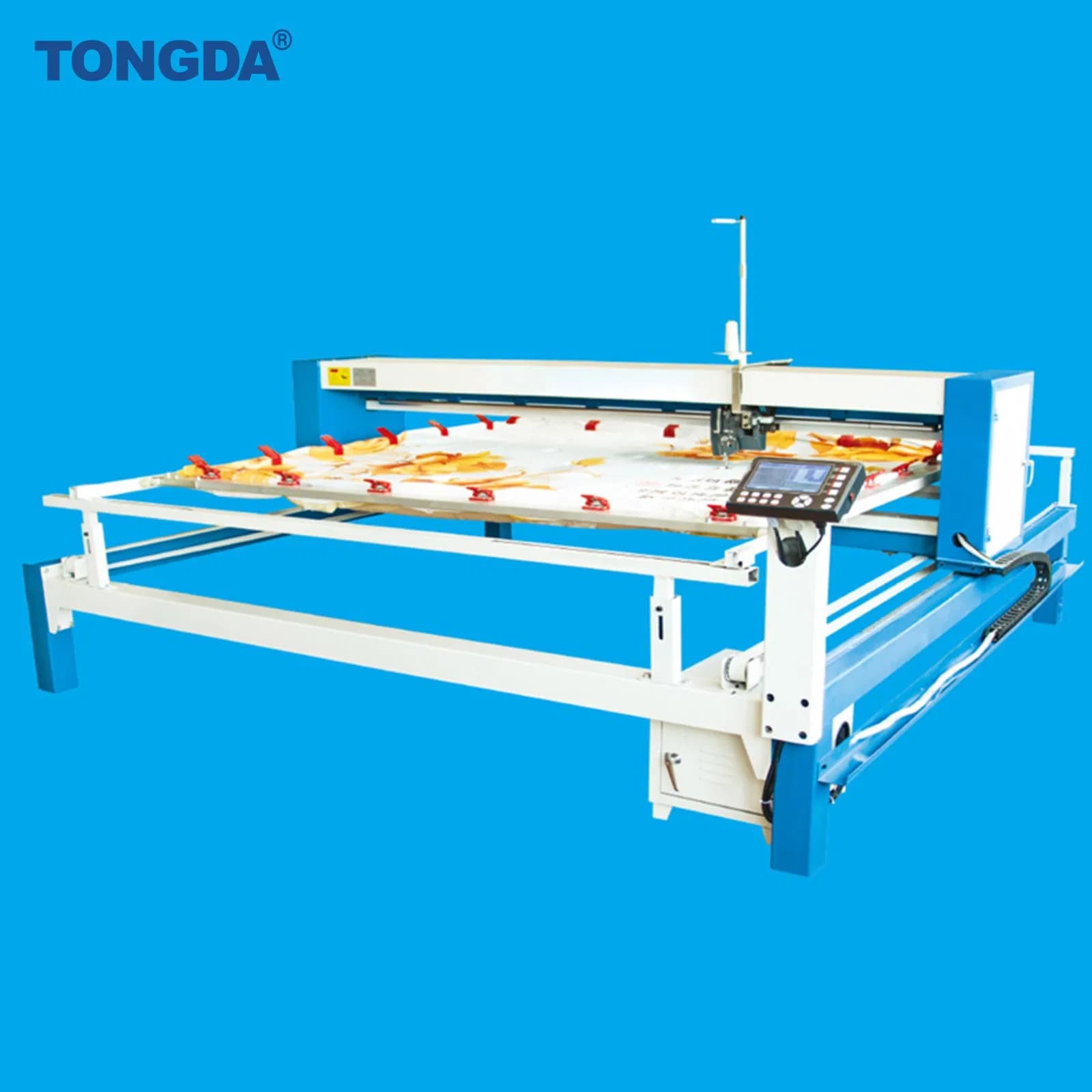Tongda Chinese Brand Single-Needle Warp Quilting Mattress Machine Easy to Operate