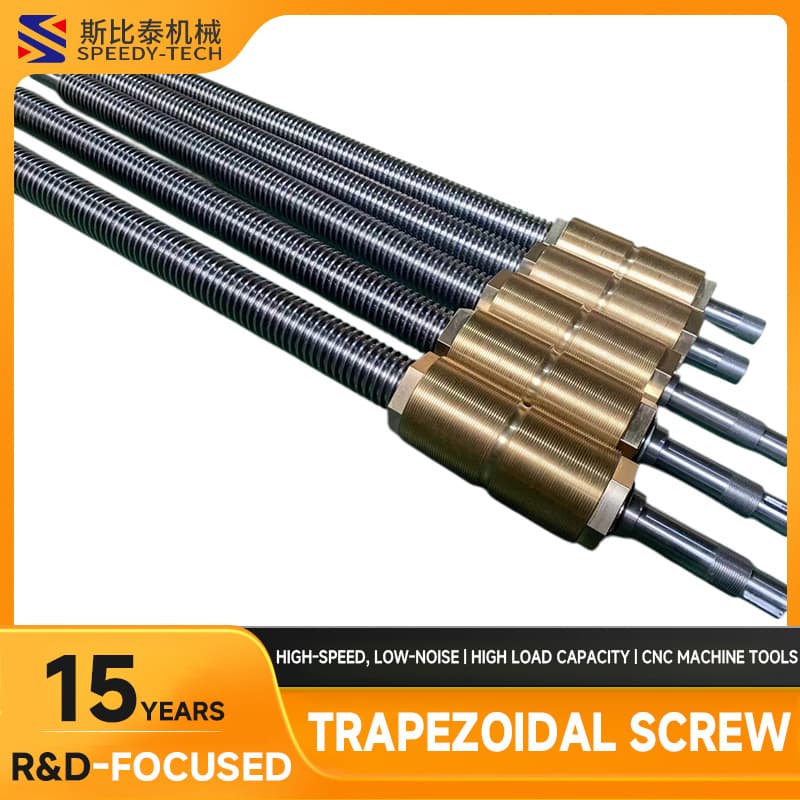 Trapezoidal Screw for Industrial Linear Transmission Equipment