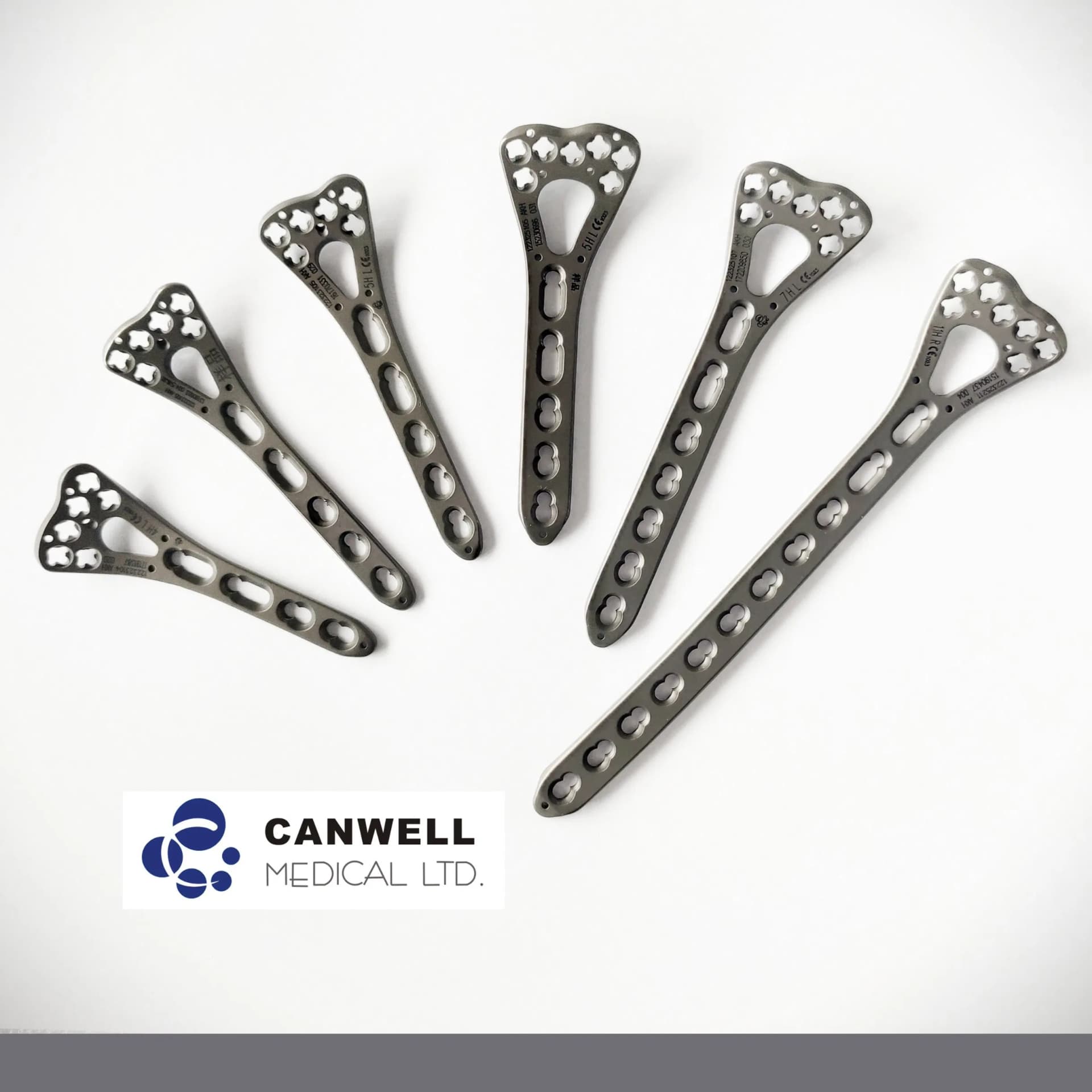 Canwell Medical Distal Radius Locking Plate Supplies Titanium Surgical Screws Price Orthopedic Implants