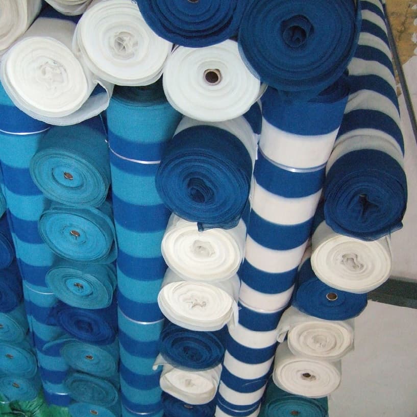 Safety Net to Prevent The Construction Materials or Workers to Fall Down From Higher Places