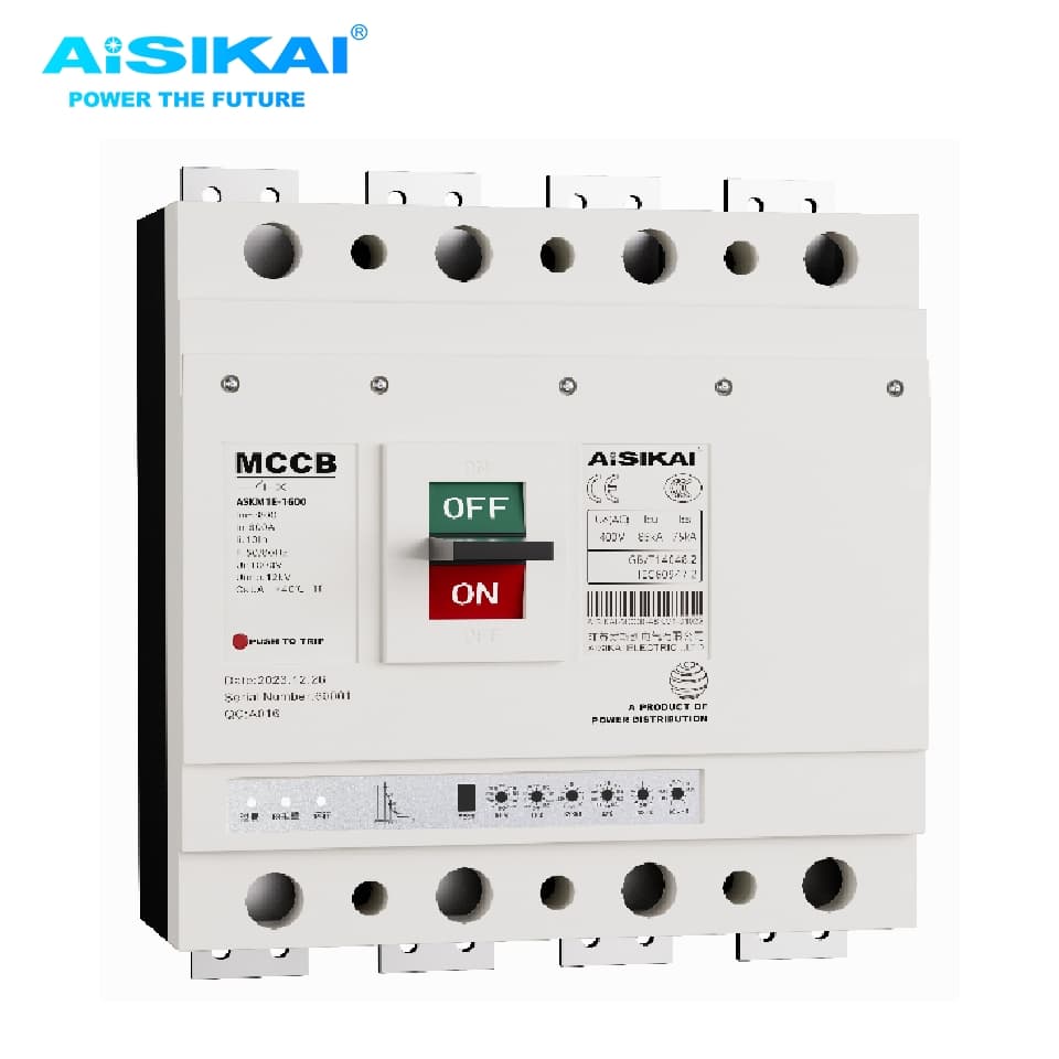 Aisikai M1e 1600A Molded Case Circuit Breaker (MCCB)