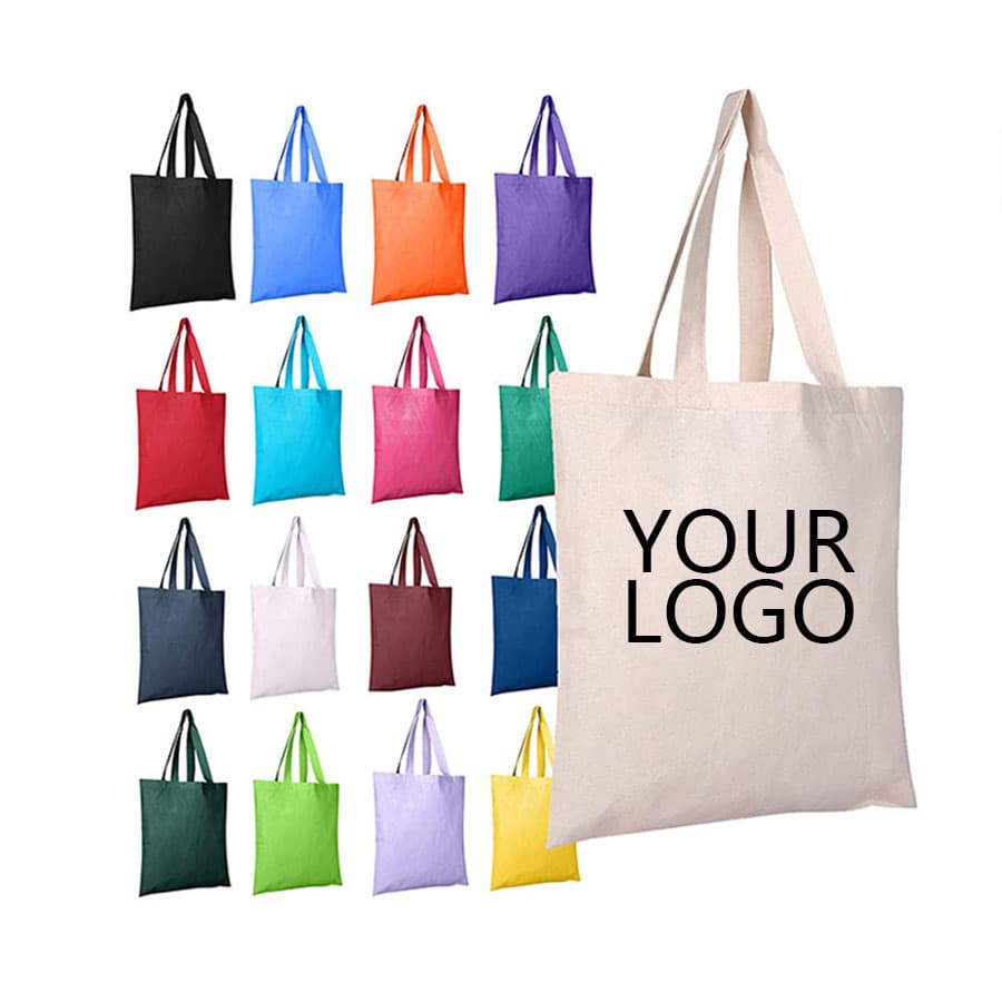 Wholesale Colorfull Canvas Shopping Bag Tote Bag for Promotion