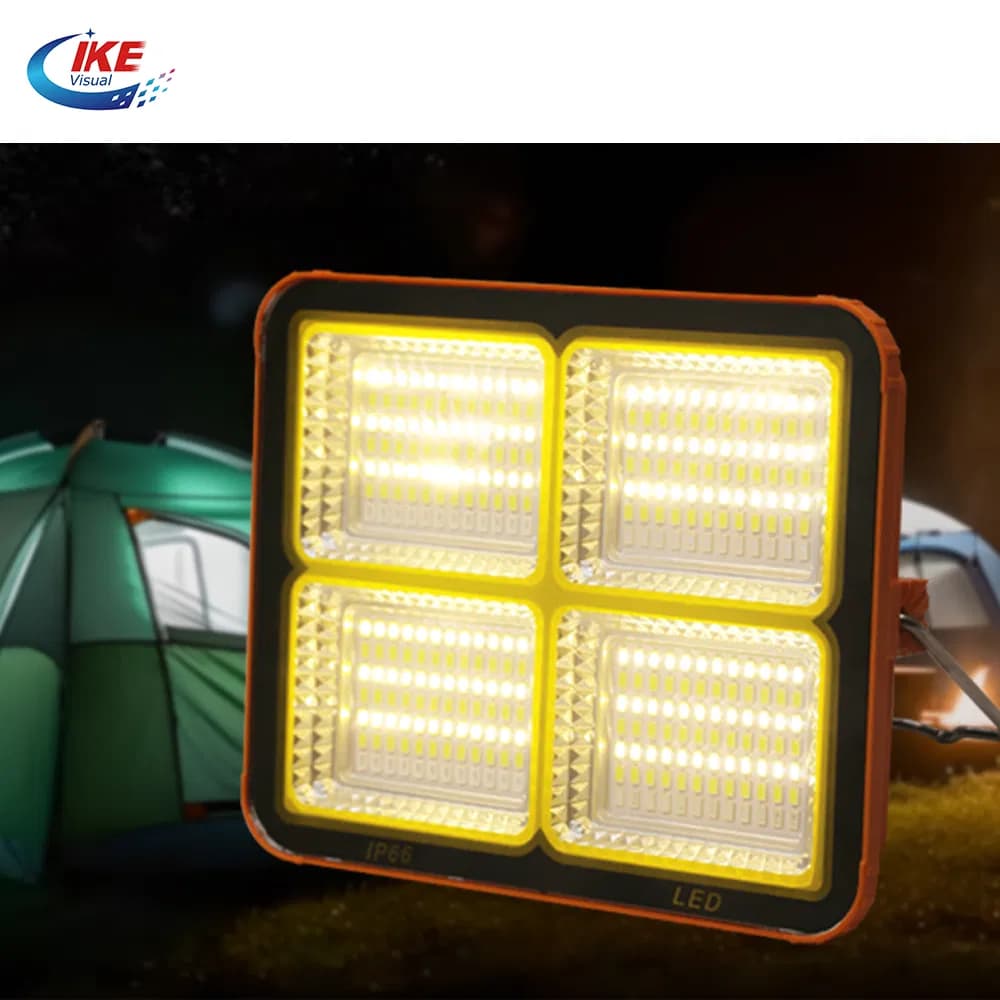 Waterproof IP66 Rechargeable Work Lights Ultra Bright Portable LED Lamp Modern Solar Light
