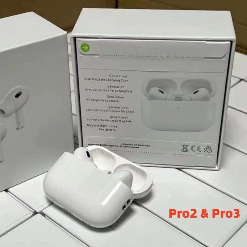 1: 1 AAA+++ Best PRO2 PRO3 Noise Cancel Anc PRO 2 3 Pods Air Max 4 Tws Bluetooth Wireless Stereo Headphone Earbuds Earphone Gaming Headset