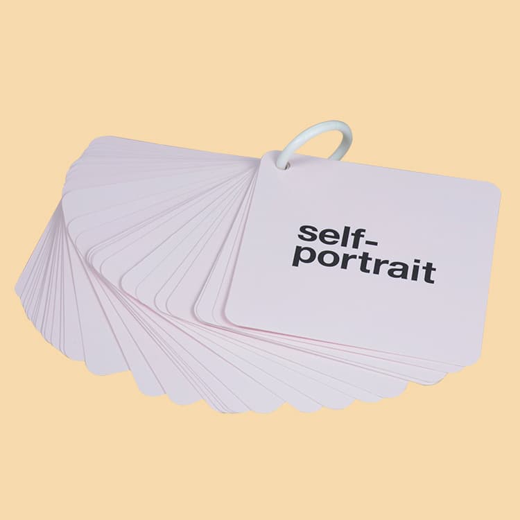 Plastic Playing Cards Non-Toxic PP Material Kids Educational Flash Cards Waterproof Untitear Game Card Printing