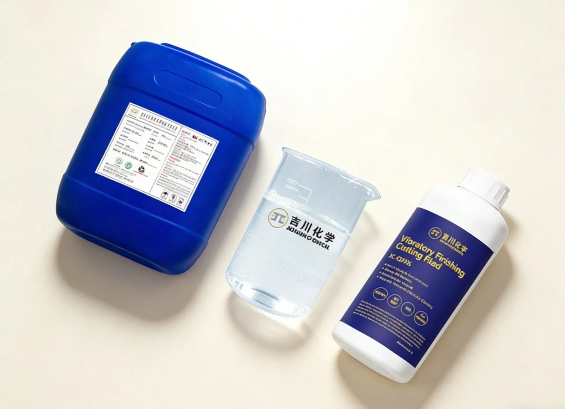 Jichuan Chemical Jc-Qx06 Fast-Acting Vibratory Grinding Cutting Fluid for Precision Surface Finishing