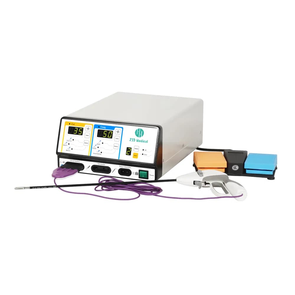 High Frequency Electrosurgical Generator Bipolar Cautery Device Electrocautery Vessel Sealing Unit
