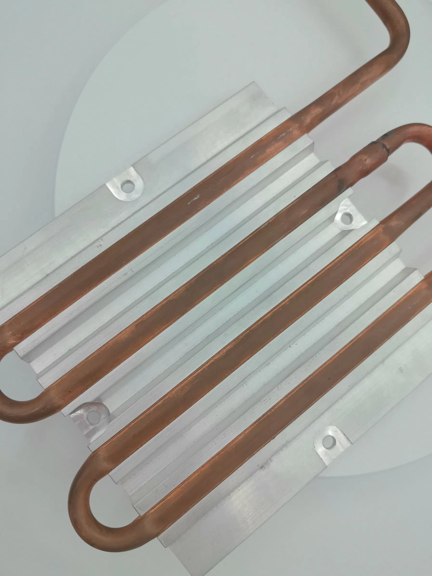 Aluminium Alloy Copper Tube Plate Water Cooled Liquid Cooling Heat Sinks Power Supply Inverter