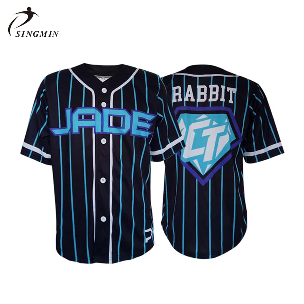 New Style High Quality Sublimated Baseball Jersey Custom Design Baseball Jersey