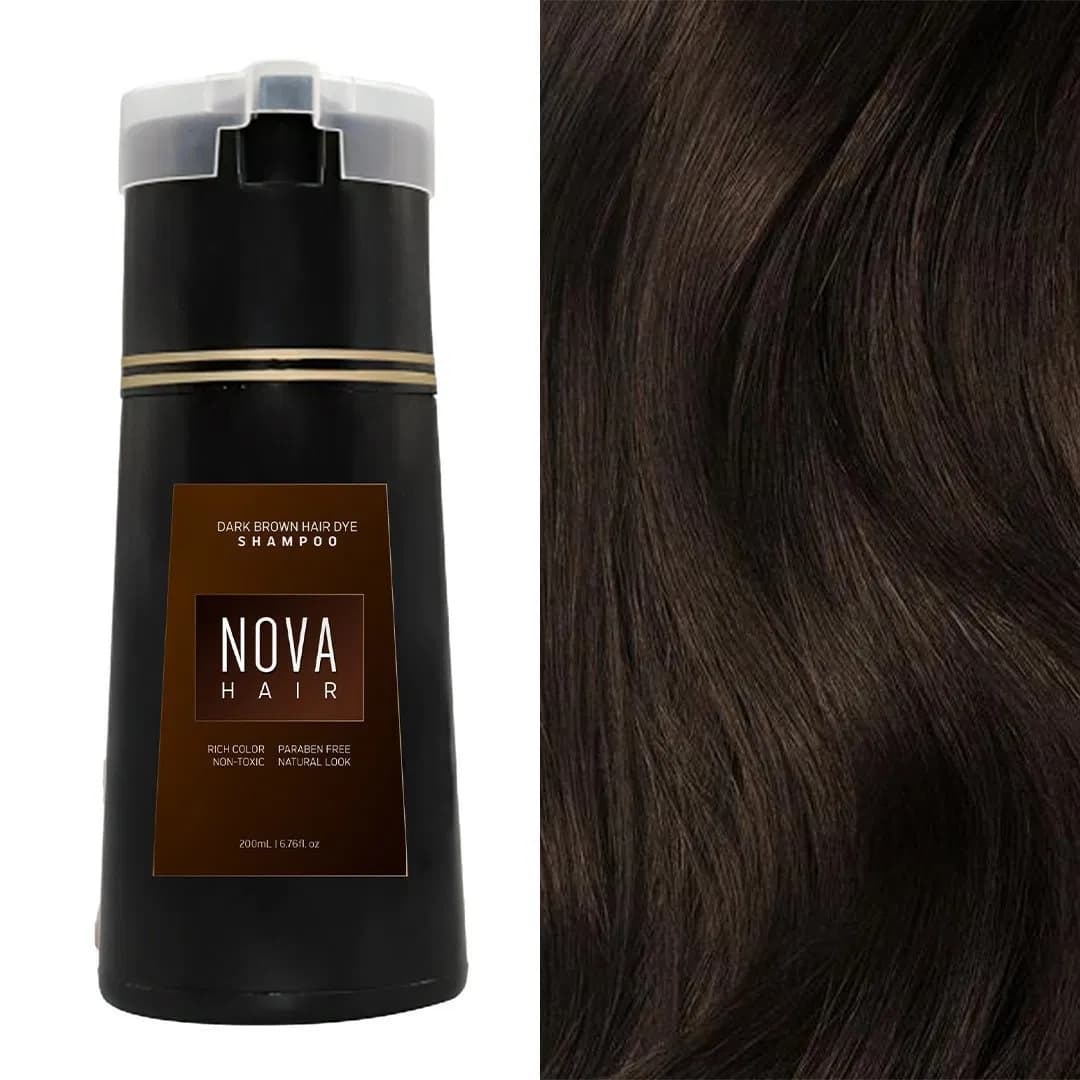Wholesale Herbal Natural Formula 3 in 1 Semi-Permanent Color Hair Dye Shampoo