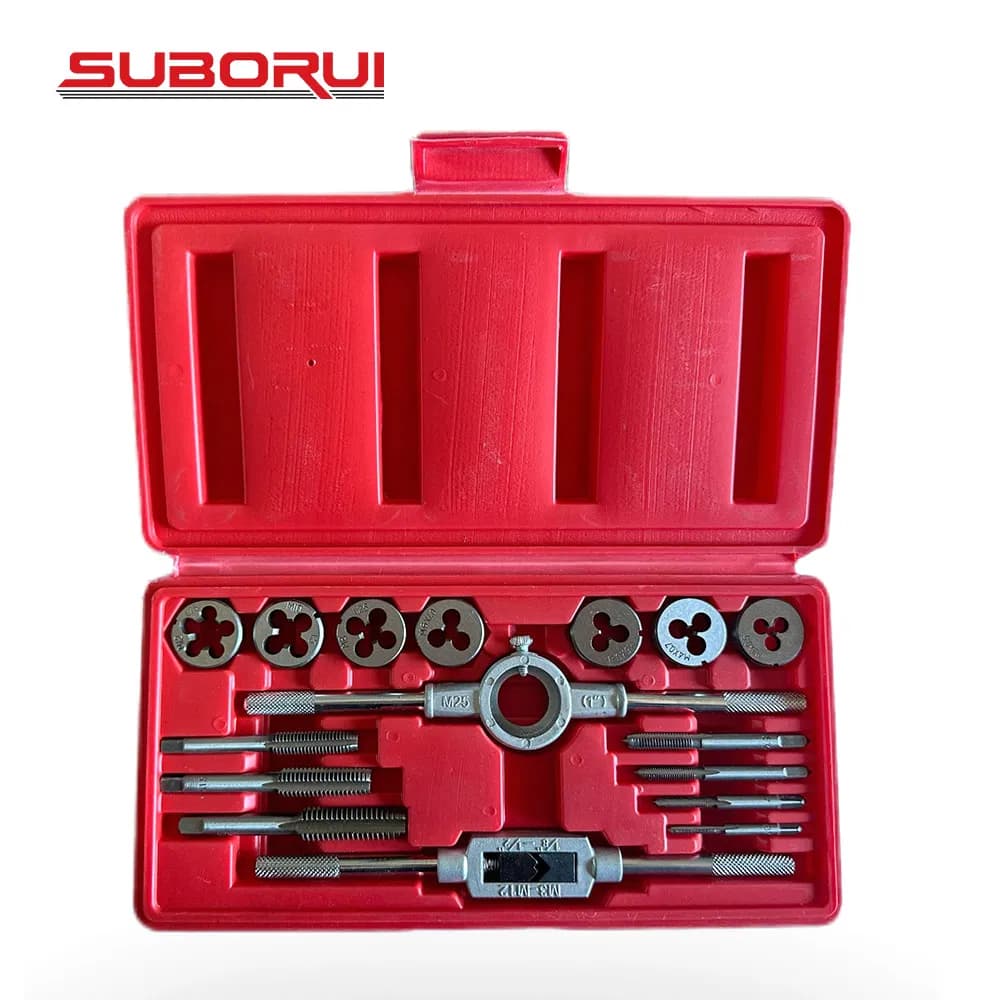 Comprehensive 14PCS Metric Tap and Die Set for Metalworking