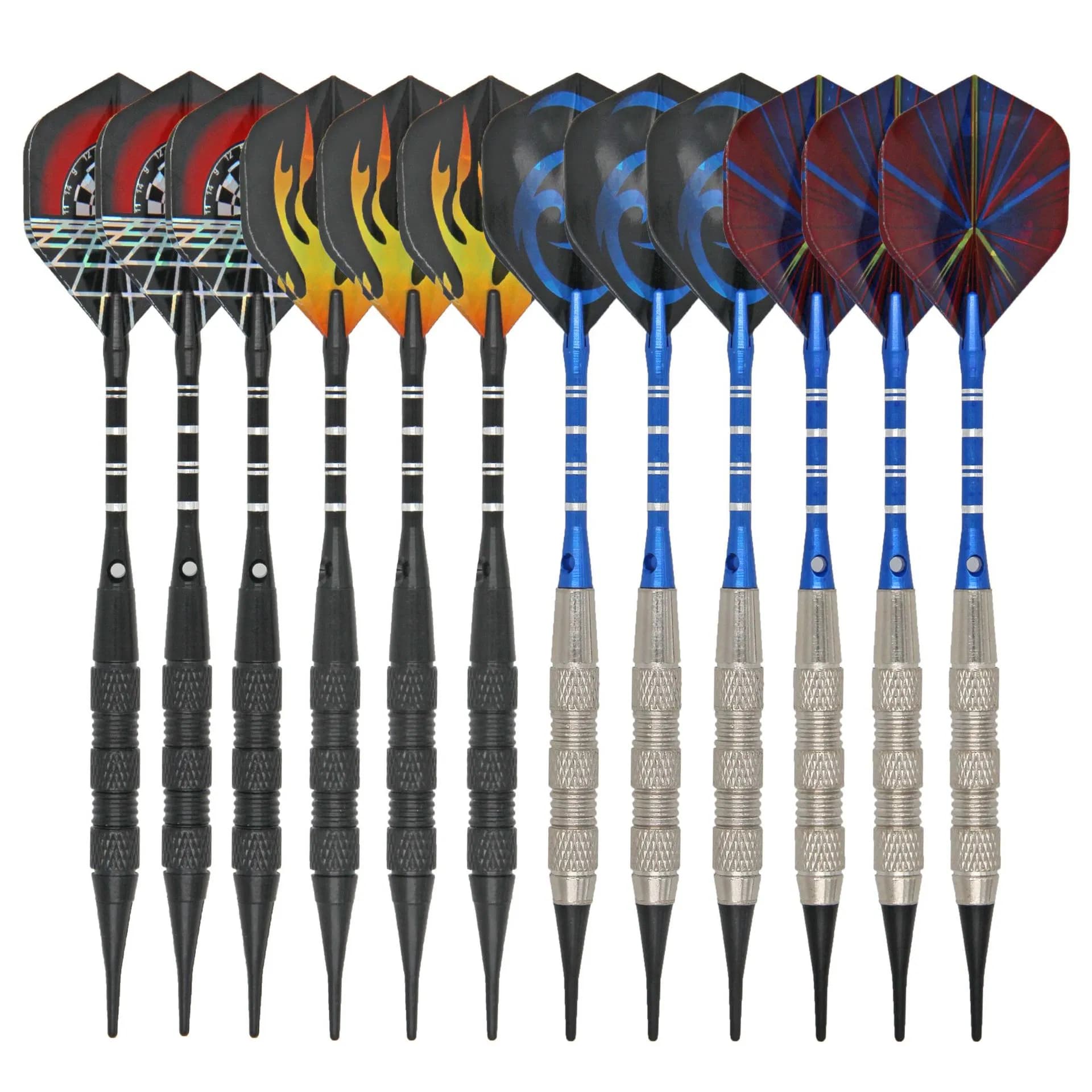 Metal Tip Aluminum Shaft Darts Soft Safety Darts for Indoor Soft