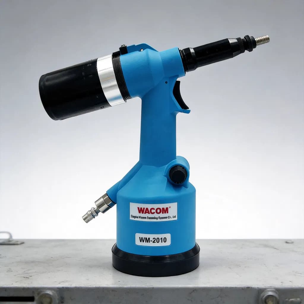 Factory Direct Pneumatic Riveting Gun, Versatile Rivet Nut Tool for M3-M10 Threaded Inserts