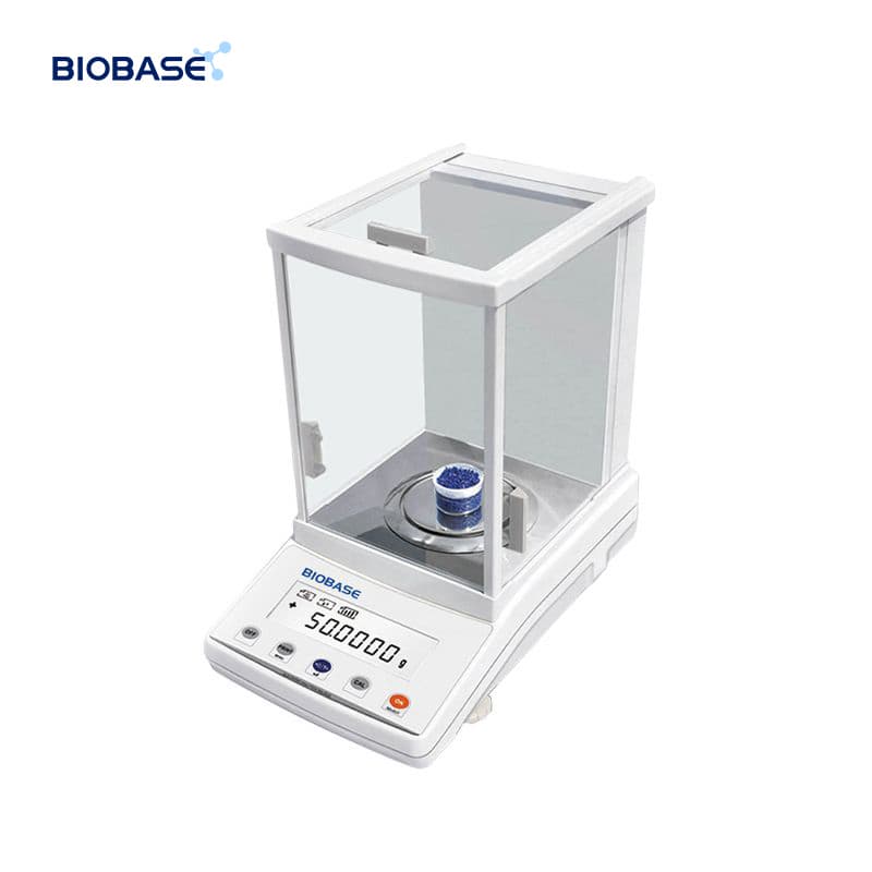 Biobase Cn Electronic Analytical Balance 100g 0.1mg Internal Calibration for Lab Weighing Equipment