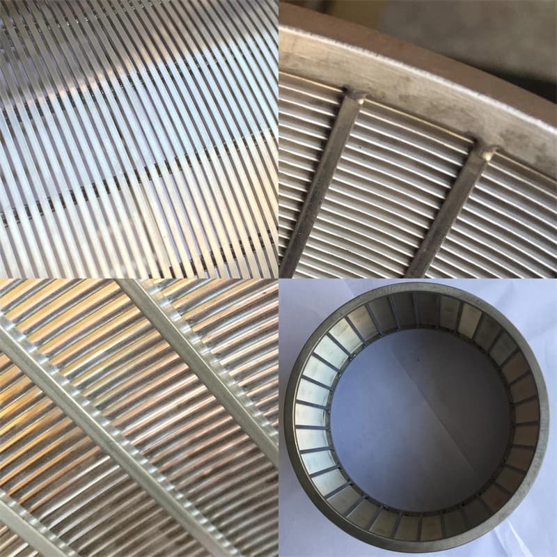 Premium Datang 304 316 Stainless Steel V Wedge Wire Screen