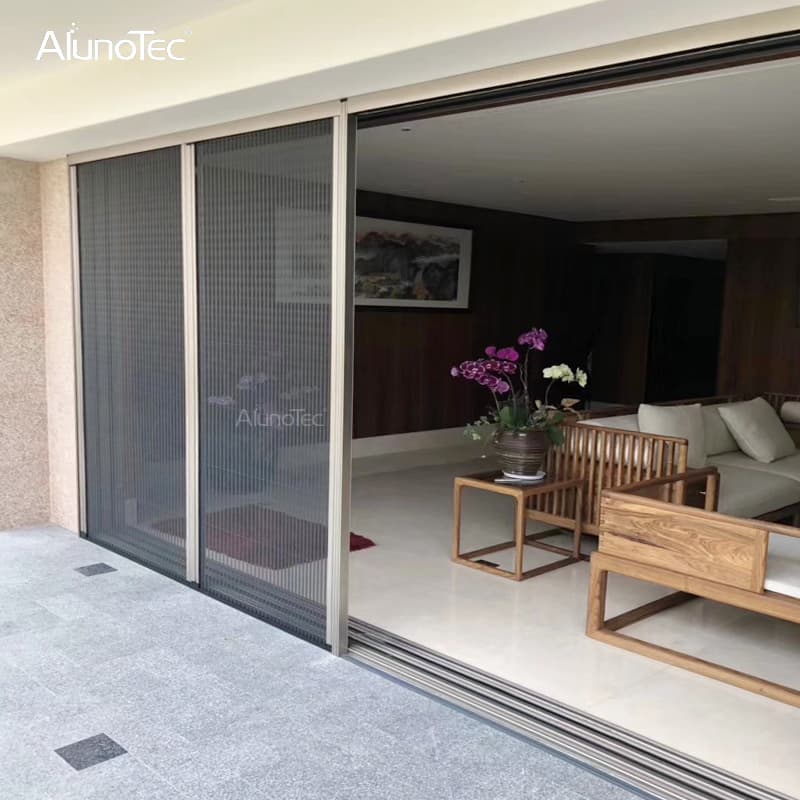 Wholesale Manufacturer Window Mosquito Netting Retractable Fiberglass Fly Screens Sliding Screen