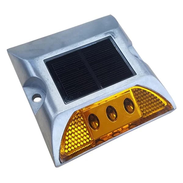 Manufacturer Price High Brightness IP68 Flashing Traffic Marker Light Reflective Aluminum LED Cat Eye Solar Road Stud