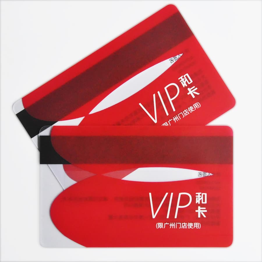 Common High-Quality Magnetic Stripe VIP Gift Smart Card with Signature Panel