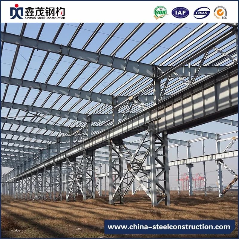 Prefabricated Steel Construction Building with Fast Installation and Efficient Cost