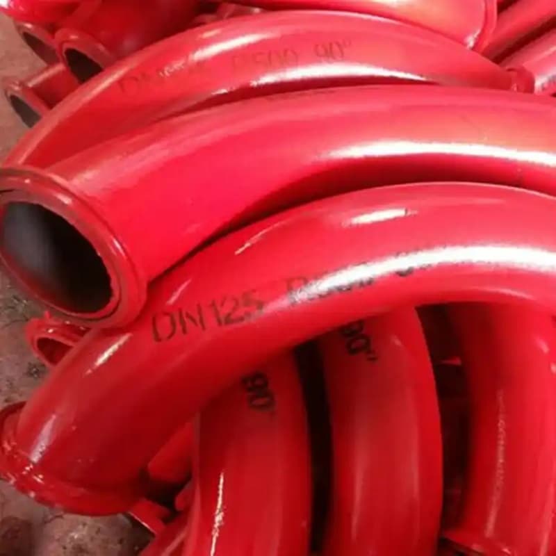 Concrete Pump Parts Concrete Pump Pipeline Straight Pipe and Elbow Bend Pipe