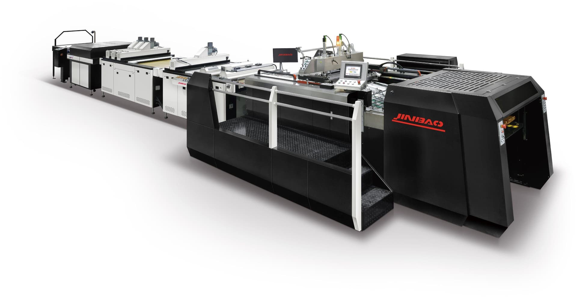 Automatic Servo Control Screen Press Machine Spot UV Processing Line